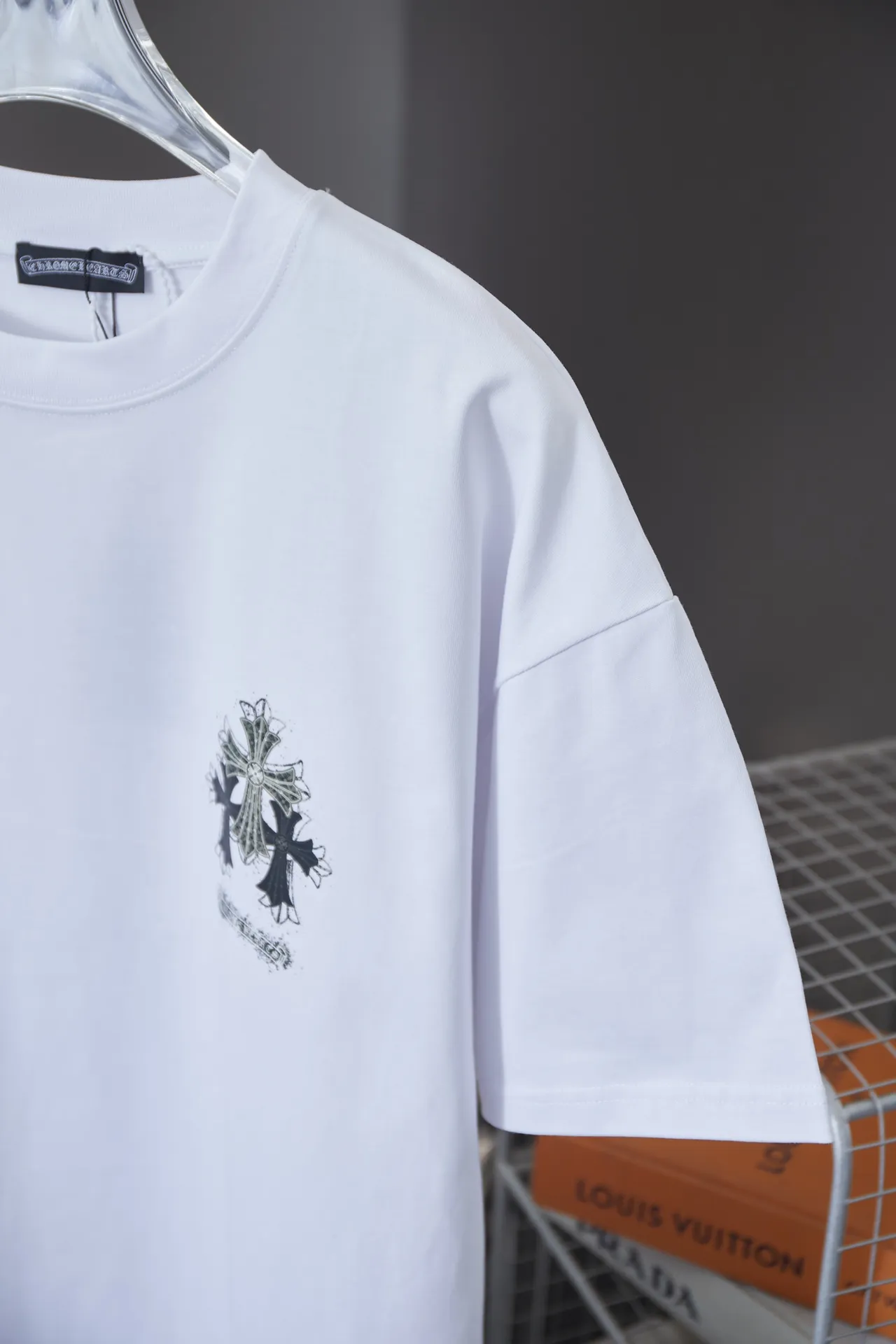 Chrome Hearte CH 25SS New Arrival 100% 32 1X 1 ：Black/White Size：S/M/L/XL